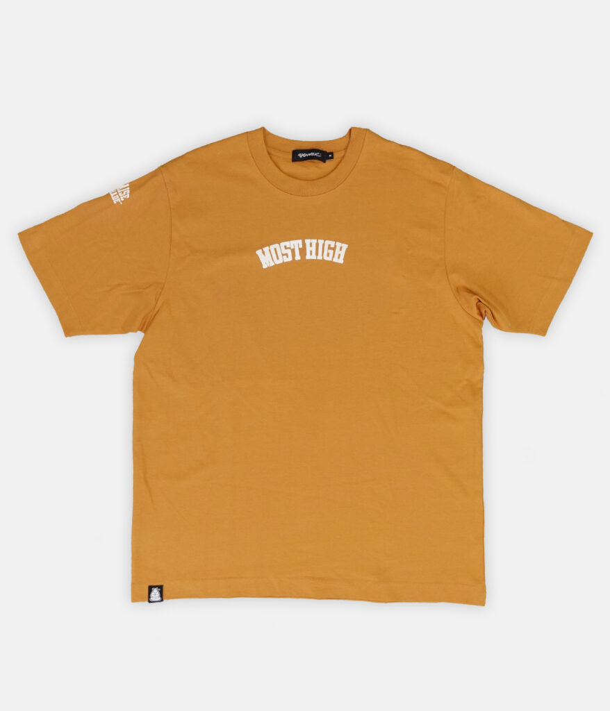 MOST HIGH TEE OCHRE – BASHMADE GALLERY™